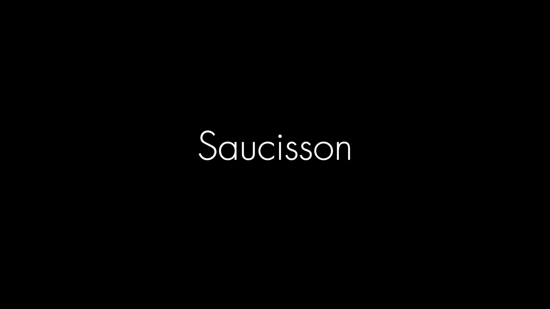 Saucisson